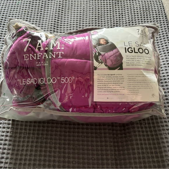 7 AM Enfant Igloo Stroller Footmuff, 6-18 months - Picture 3 of 9